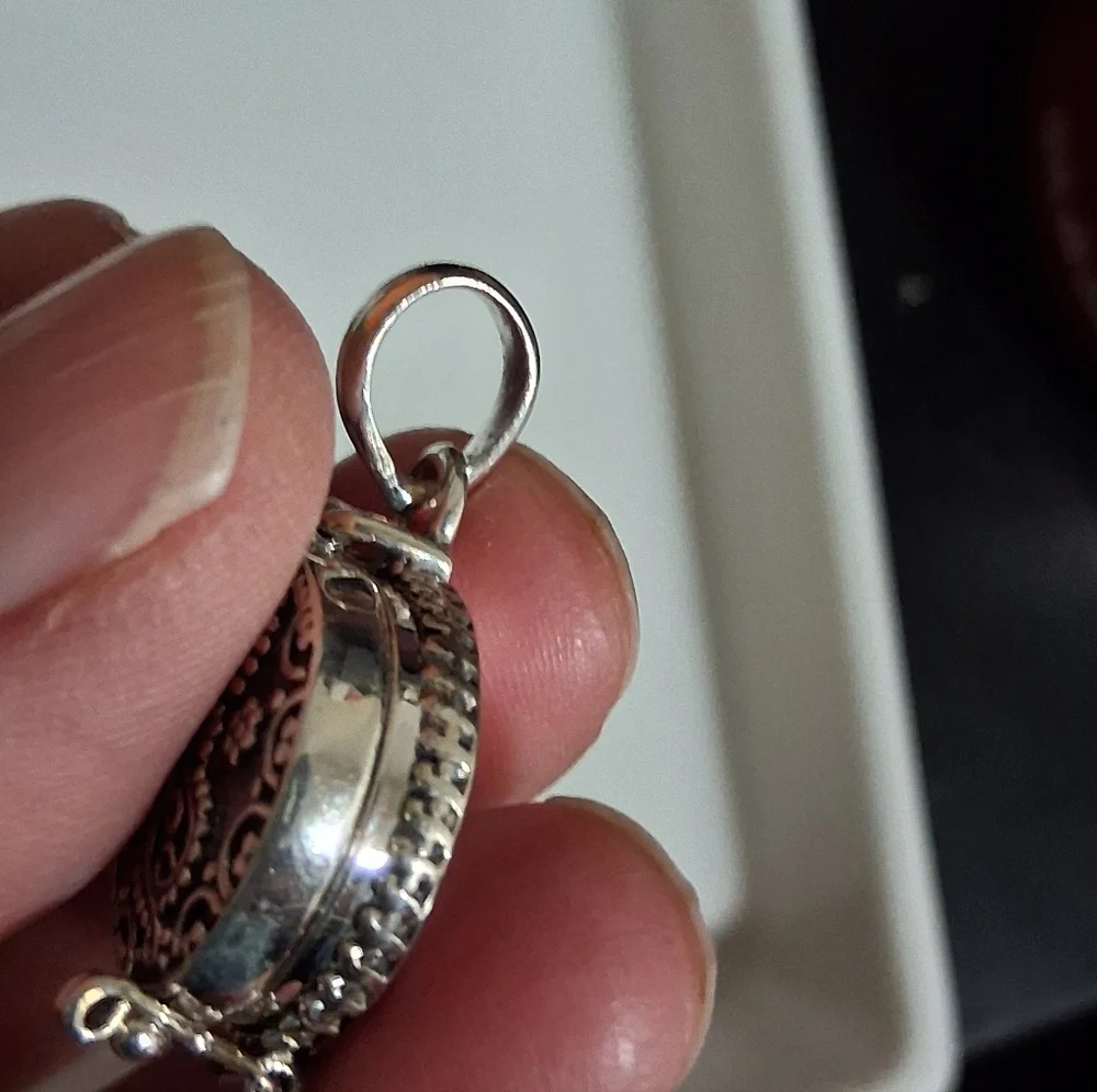 925 STERLING SILVER POISON PENDANT